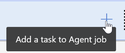 clicking the plus icon to add a task